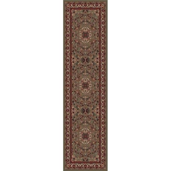 Concord Global Trading Concord Global 20353 2 ft. 7 in. x 5 ft. Persian Classics Isfahan - Green 20353
